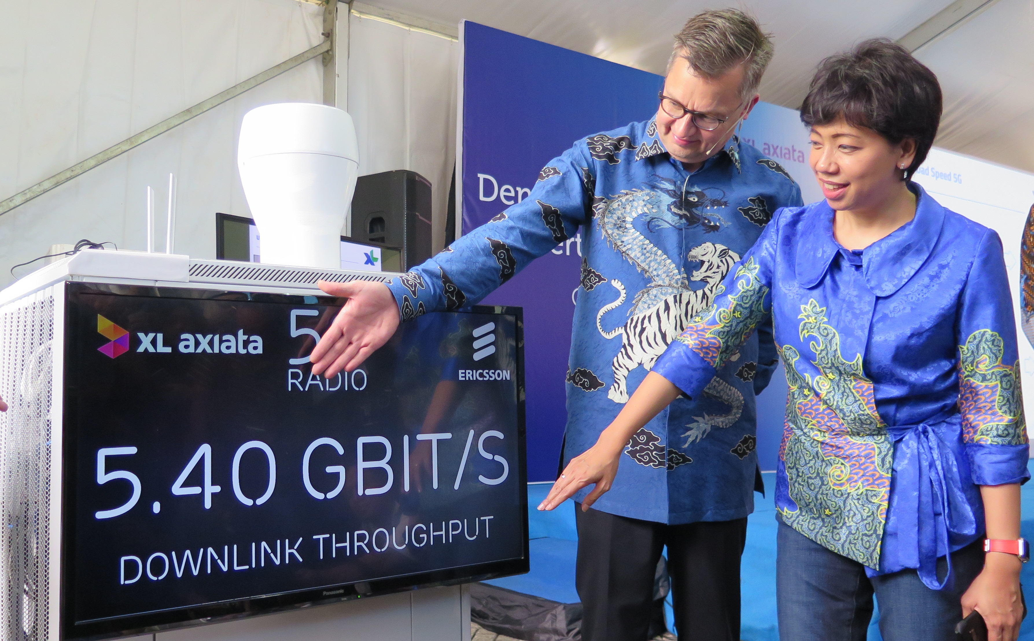 Ujicoba Teknologi 5G PT XL Axiata