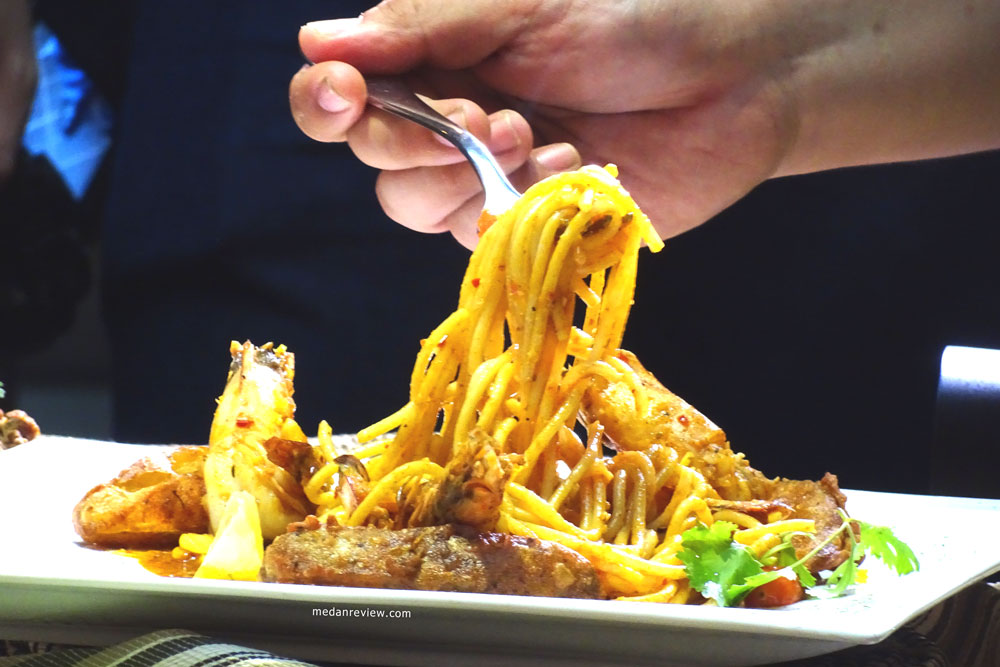 Shrimp Cajun With Pasta