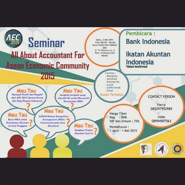 Seminar Akuntansi : All About Accountant for  ASEAN Economic Community (AEC)