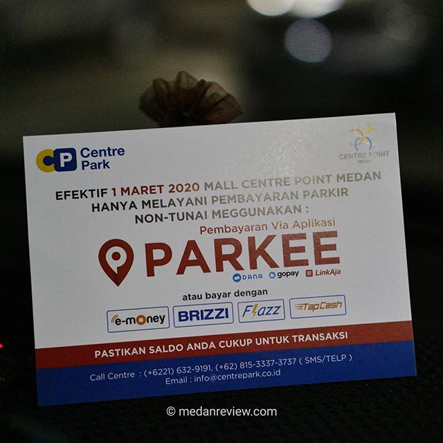 Photo #1 : Mall Centre Point Terapkan Pembayaran Cashless Parking