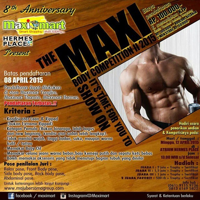 The Maxi Body Competition II 2015