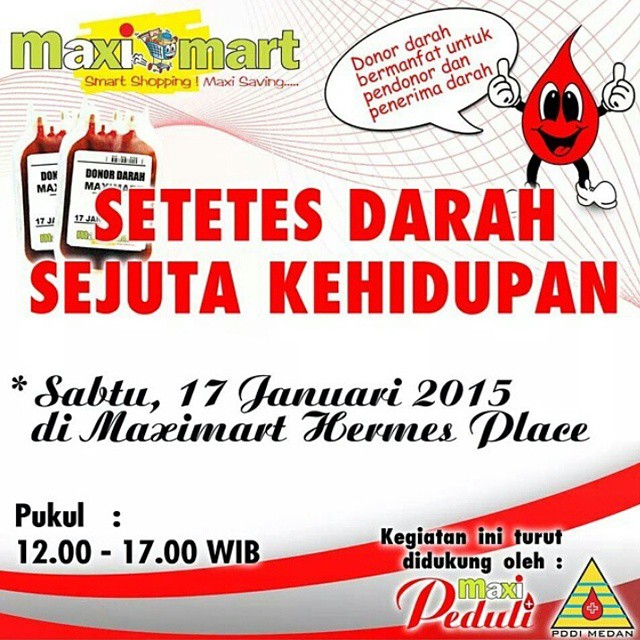 Maximart : Setetes Darah Sejuta Kehidupan