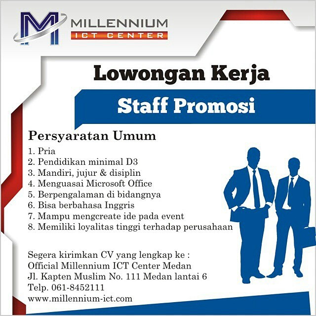 Millennium ICT Center : Staff Promosi